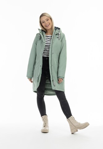 Manteau fonctionnel Schmuddelwedda en vert