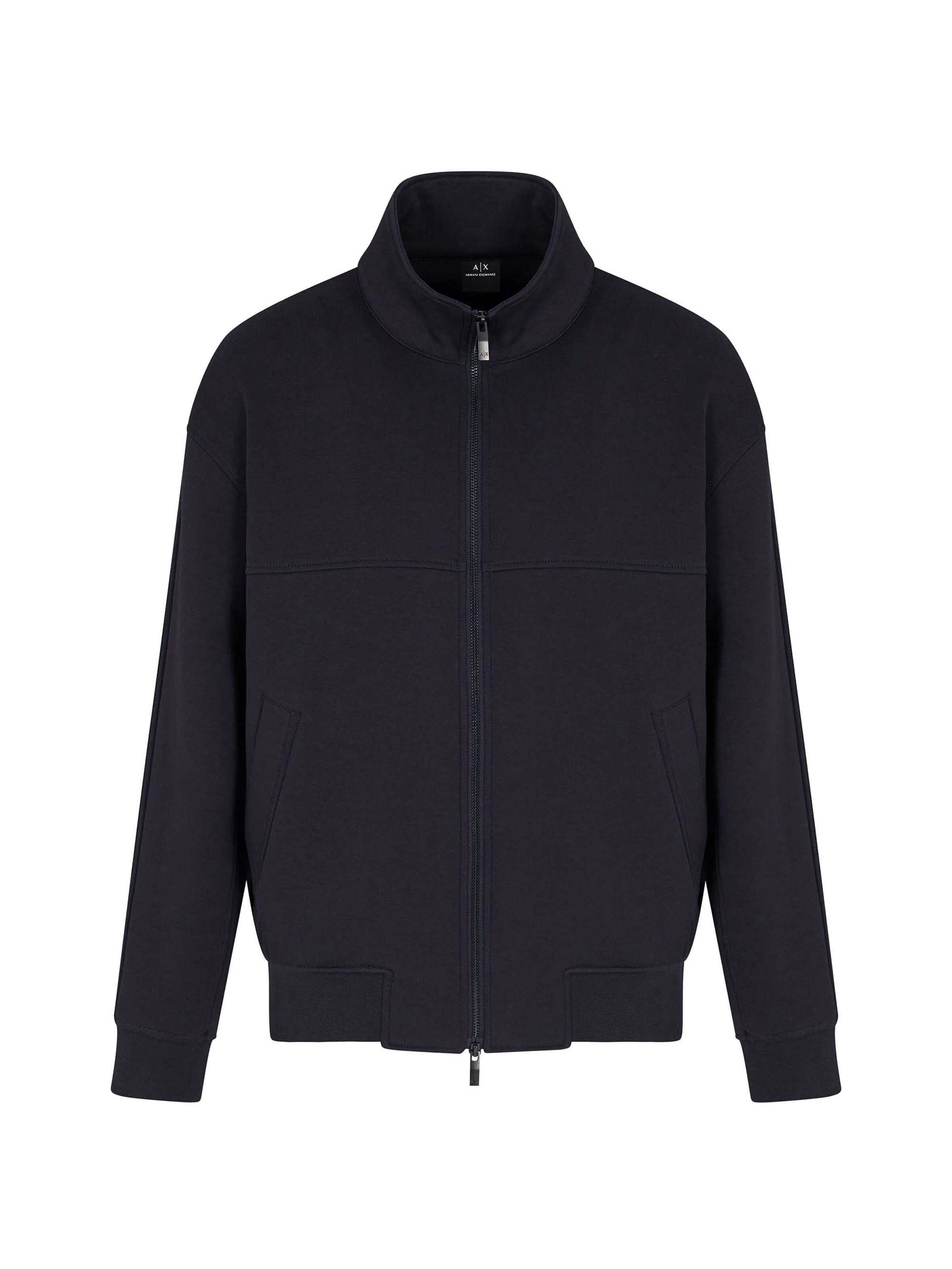 ARMANI EXCHANGE Veste de survêtement en bleu nuit, Vue avec produit