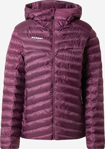 Veste outdoor 'Albula' MAMMUT en violet : devant