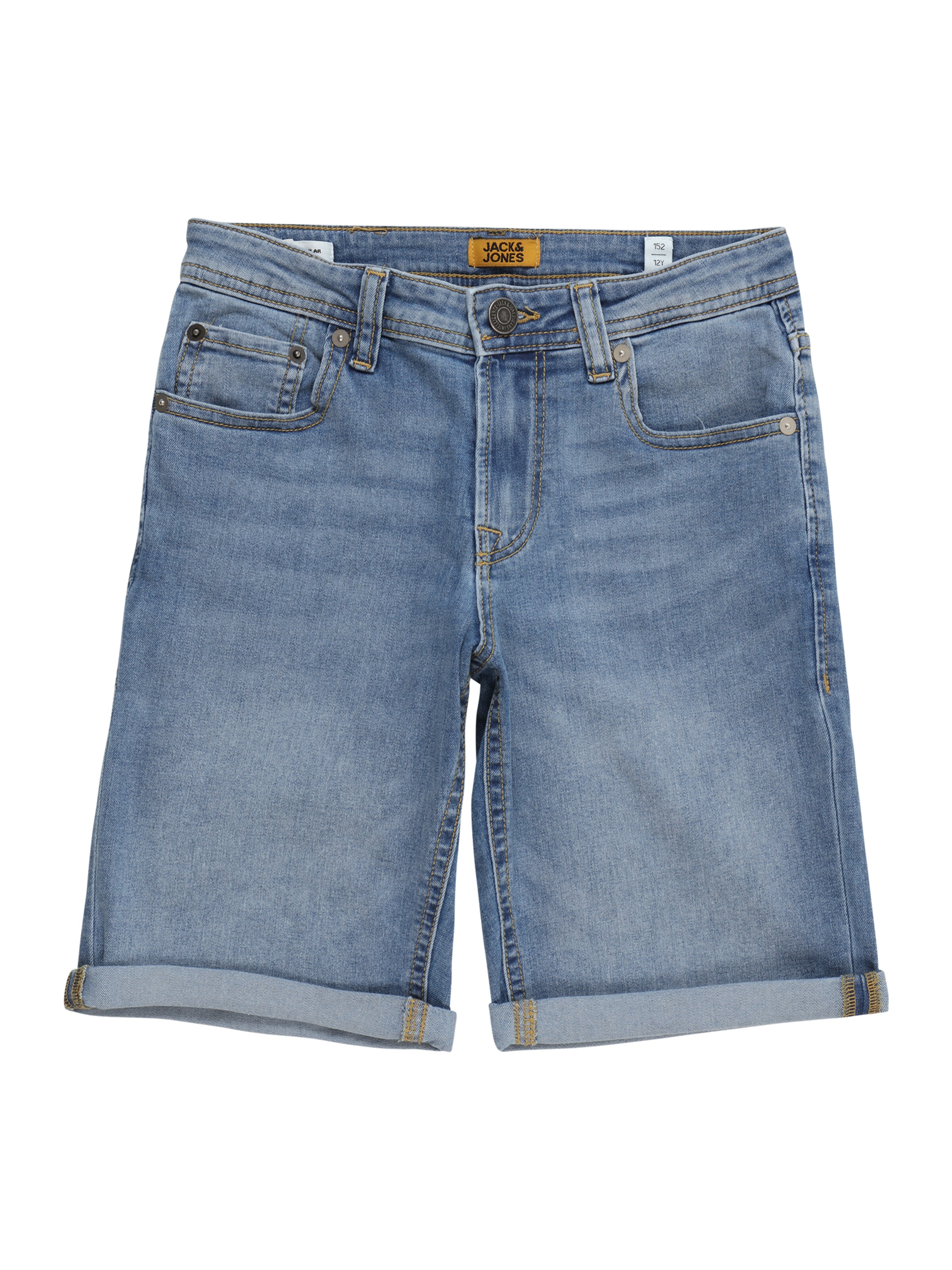 Jack & Jones Junior Regular Jeans 'JJIRick' in Blue: front