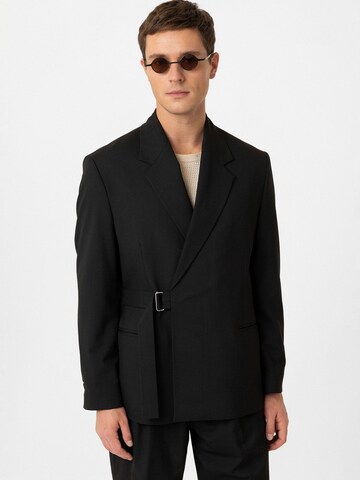 Antioch Regular fit Ανδρικό σακάκι 'Colby' σε μαύρο: μπροστά