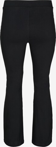 évasé Pantalon 'Olivia' Zizzi en noir