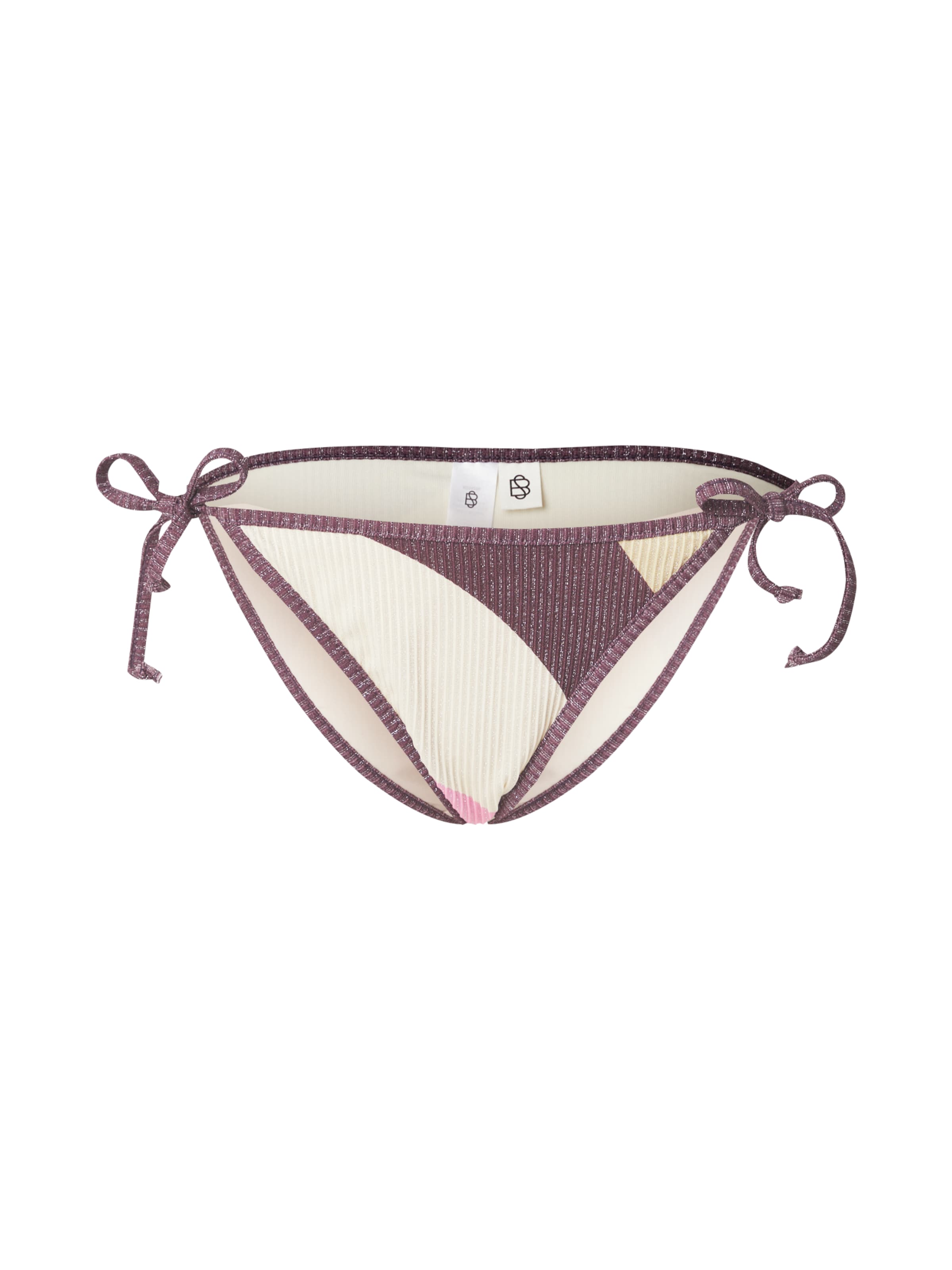 BeckSöndergaard - Cueca biquíni 'Blacca Baila' em bege: frente