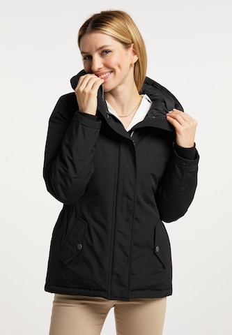 Usha Winter Jacket in Black: front