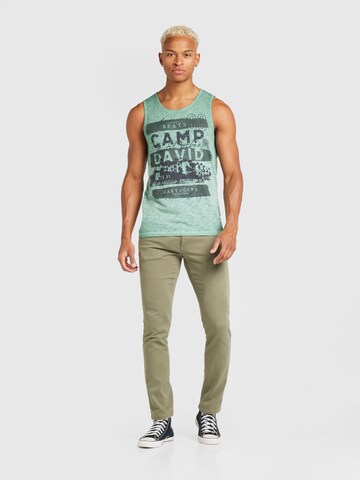 CAMP DAVID - Camisa em verde