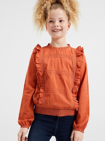 Camicia da donna di WE Fashion in arancione