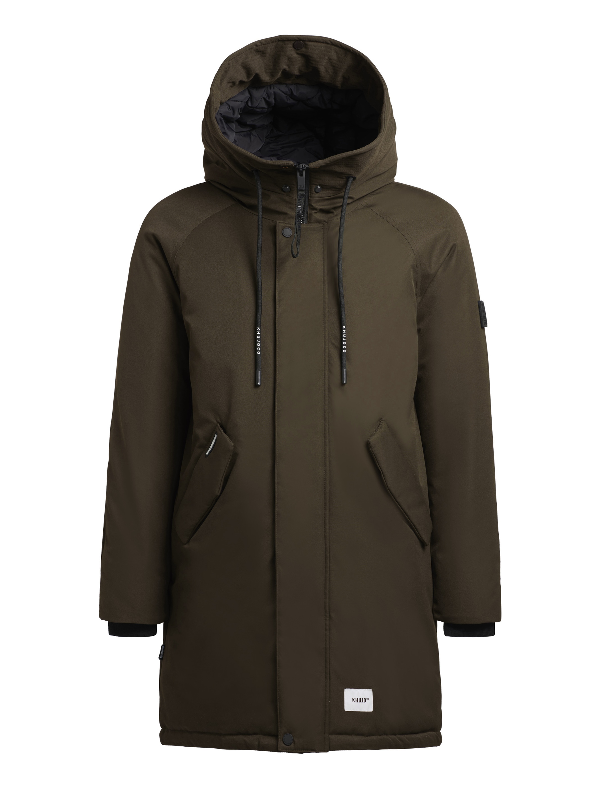 Parka d’hiver 'HANT' khujo en vert : devant
