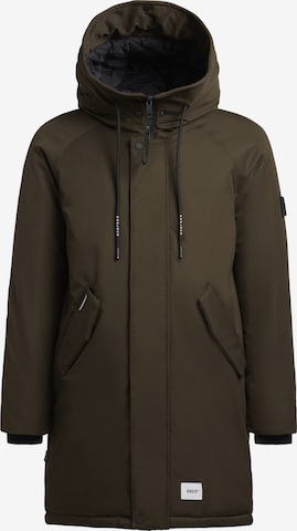 Parka d’hiver 'HANT' khujo en vert : devant