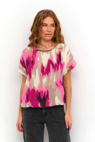 Kaffe Blouse 'Beathe' in Roze: voorkant