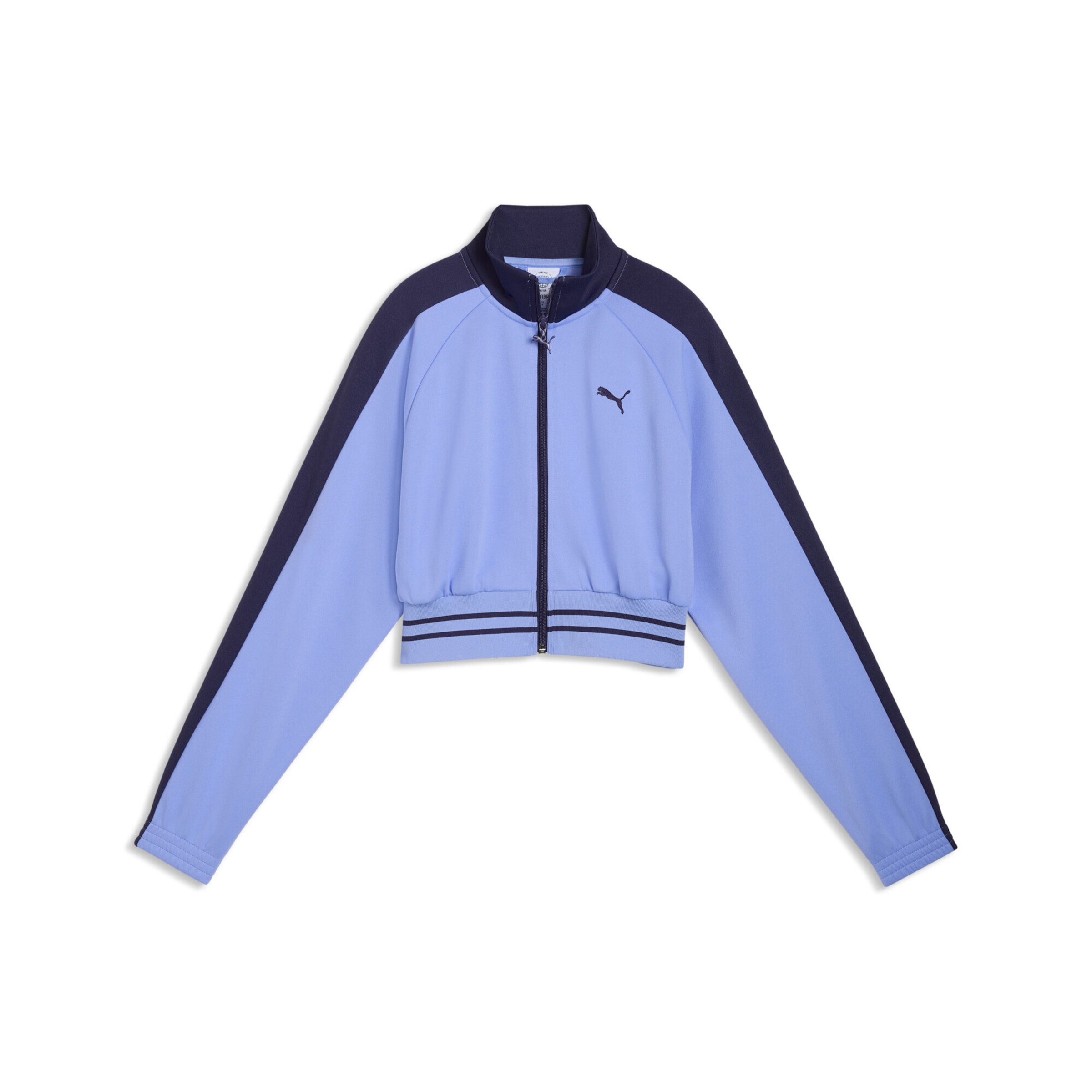 PUMA Trainingsjacke 'T7' in Lila: Vorderseite