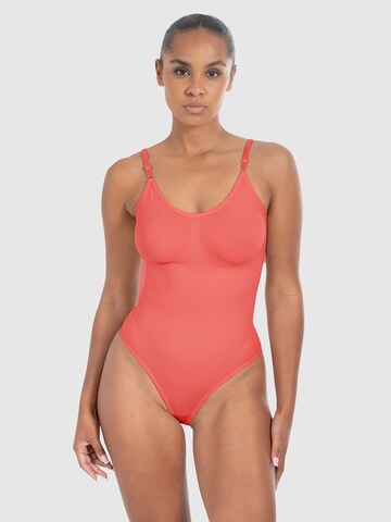 Smilodox Shapingbody ' Nysa ' in Roze: voorkant