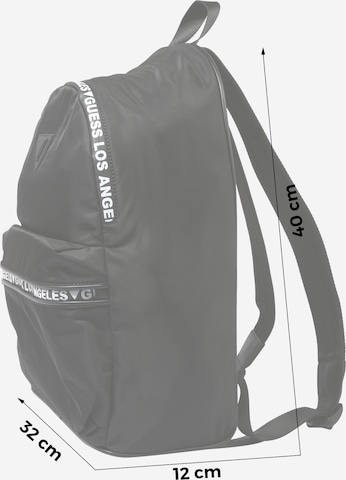 GUESS Rucksack 'Quarto Smart' in Schwarz