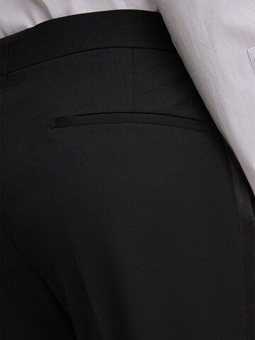 STRELLSON Slimfit Pantalon 'Matt' in Zwart