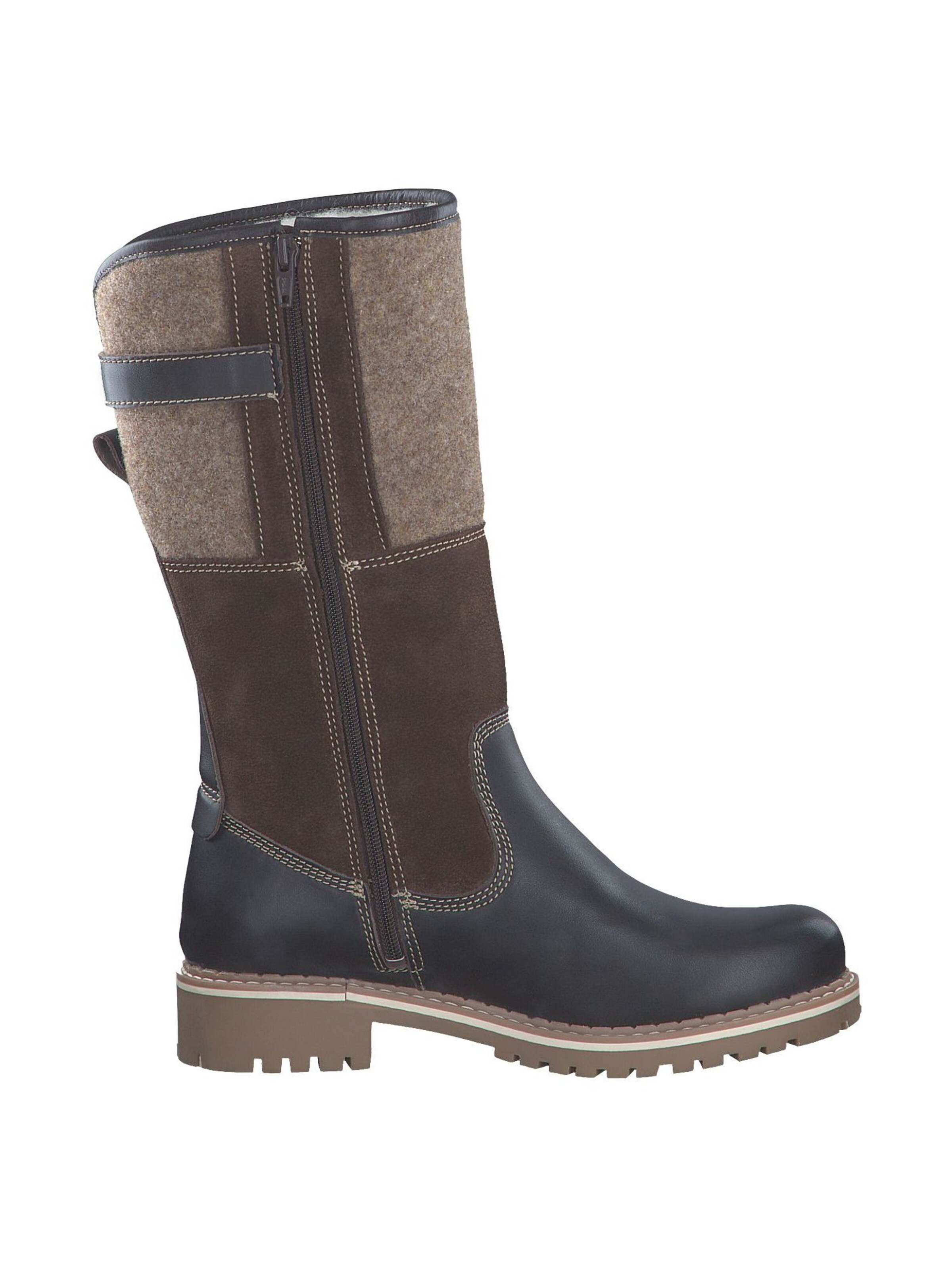 Bottes Tamaris en marron