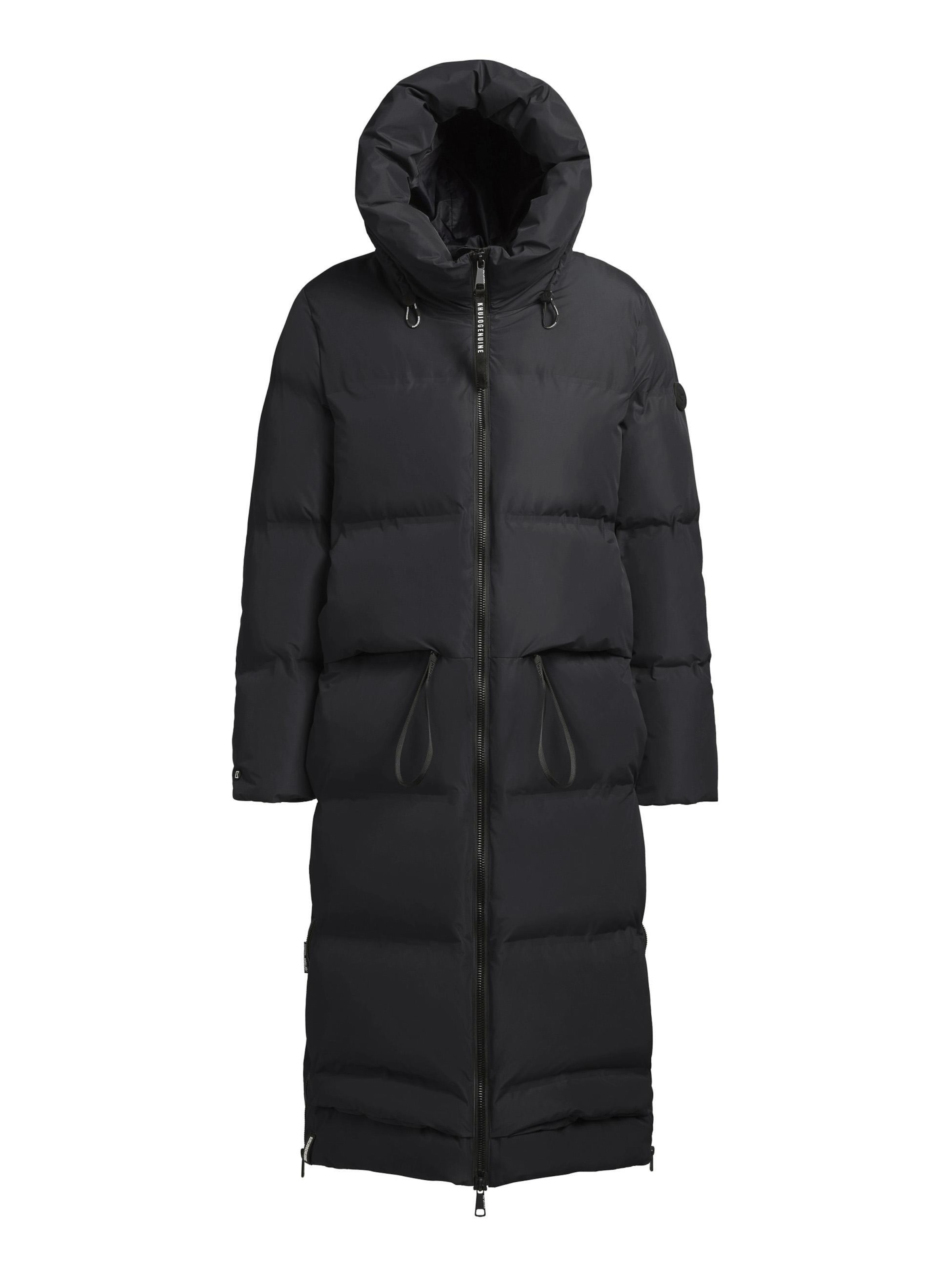 Cappotto invernale 'Aroma-YM' di khujo in nero: frontale