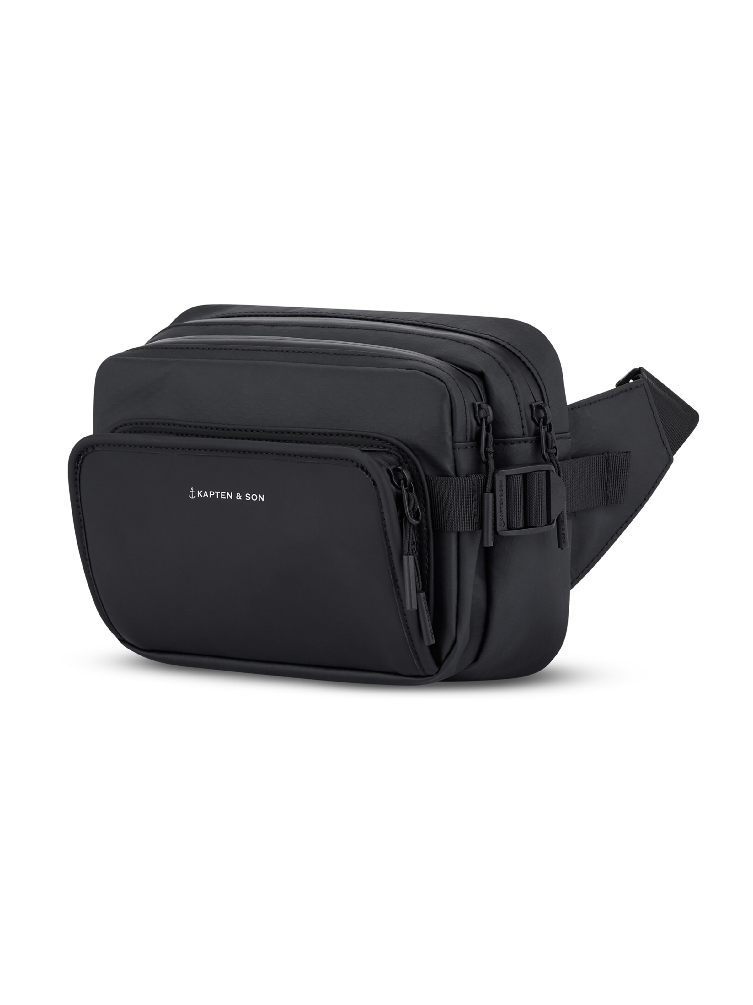 Kapten & Son Vyölaukku 'Lisbon Crossbody' värissä musta