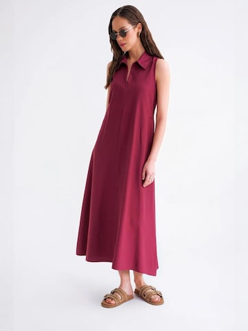 MixRay - Vestido em vermelho