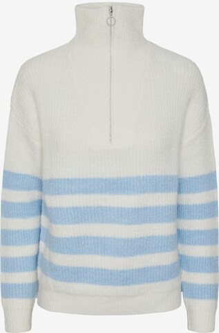 PIECES Pullover 'BROOKS' i hvid: forside