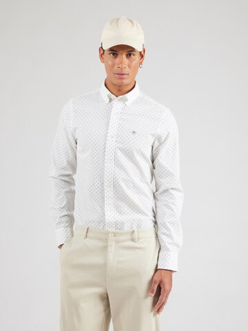 GANT Slim Fit Hemd in Weiß: Vorderseite