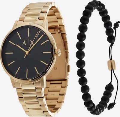 ARMANI EXCHANGE Analoog horloge in de kleur Goud / Zwart, Productweergave