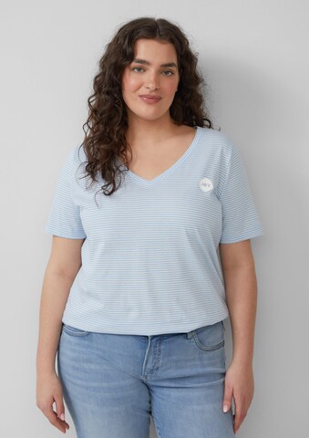 T-shirt s.Oliver en bleu : devant