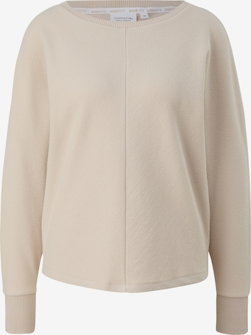 comma casual identity Shirt in Beige: voorkant