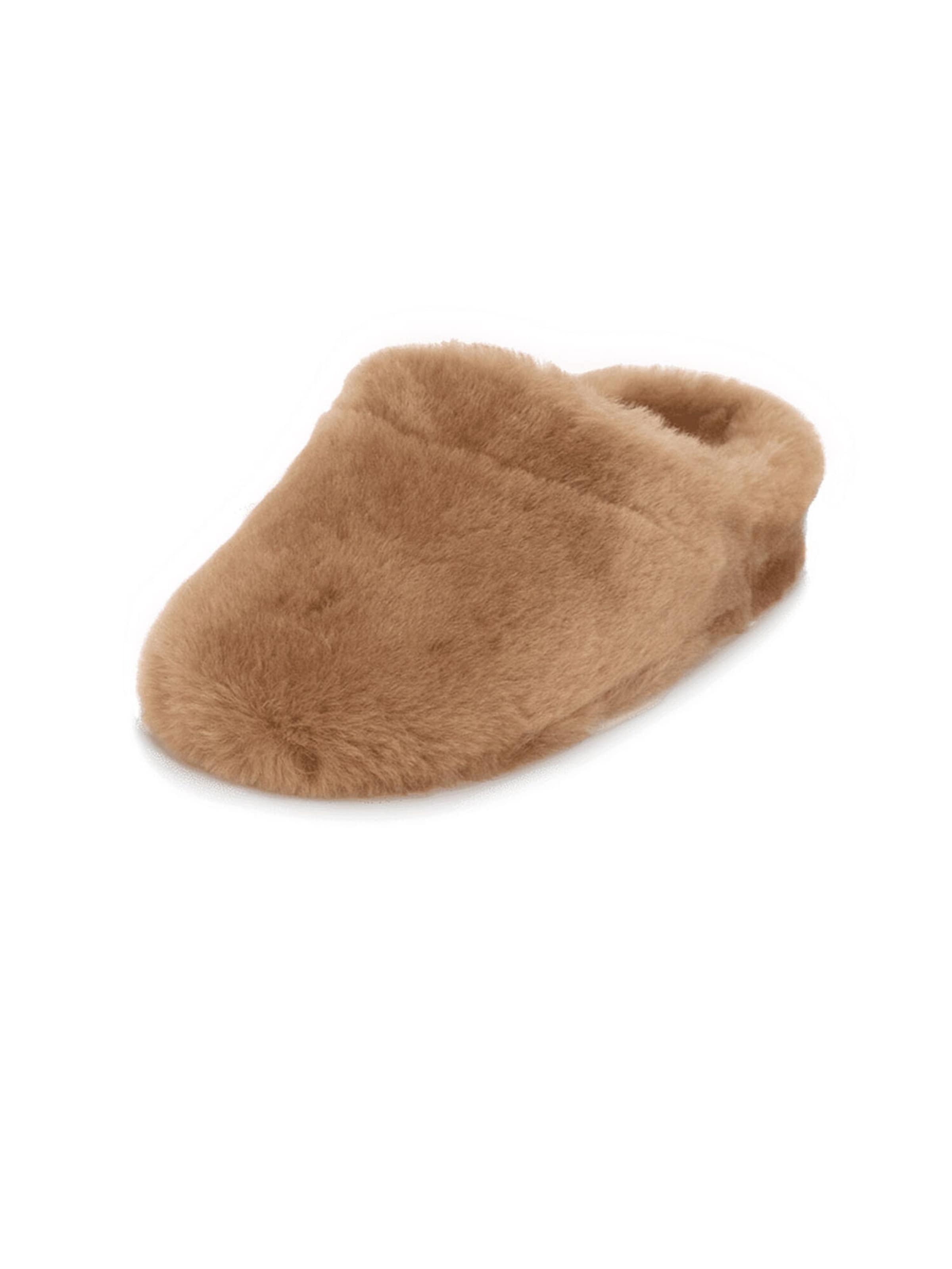 VITAFORM Hausschuh in camel, Produktansicht