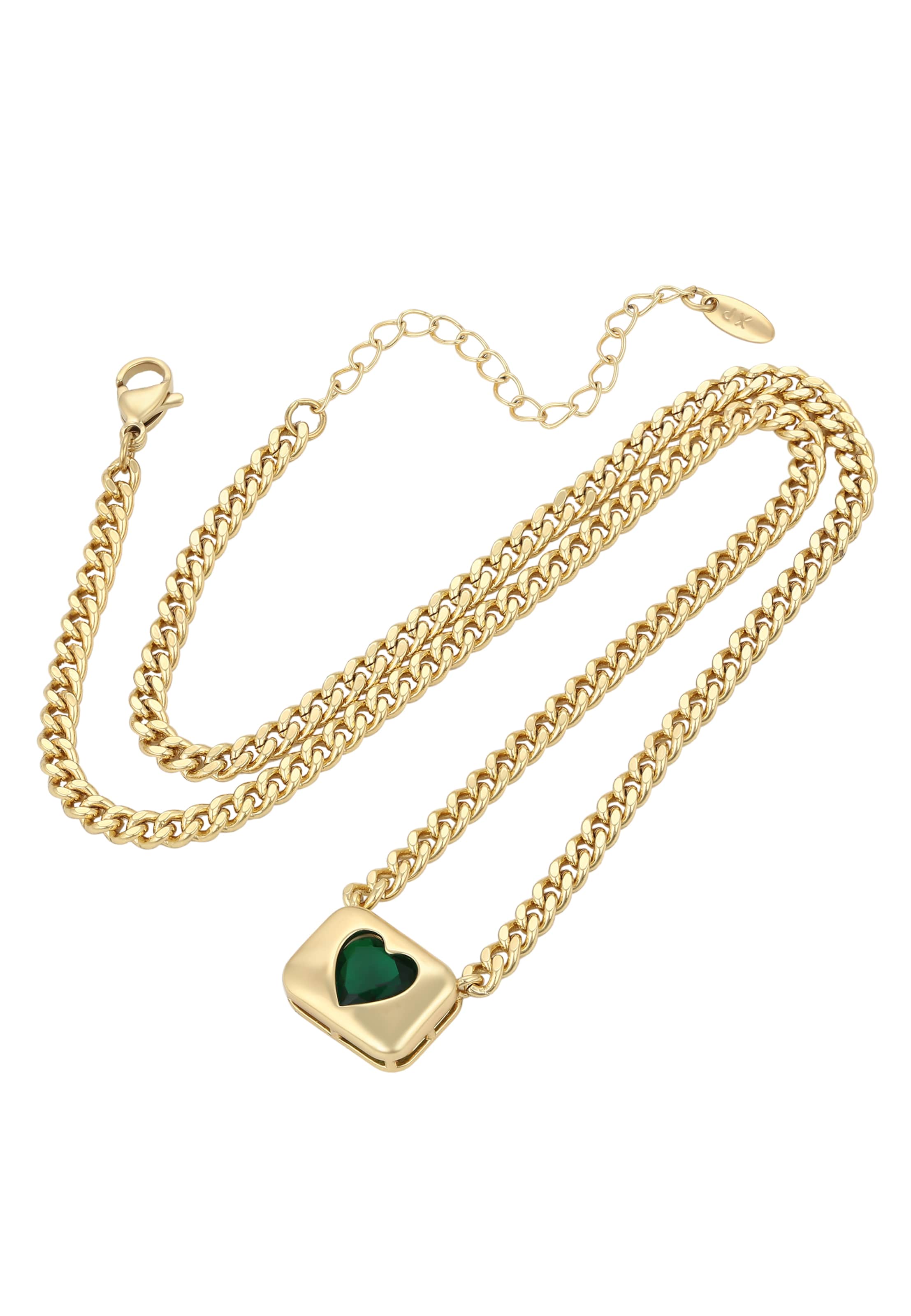 faina Necklace in Gold: front