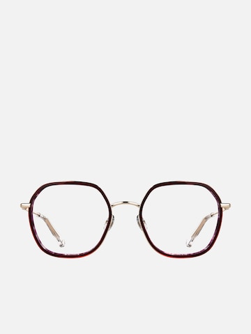 Longchamp Zonnebril in Rood