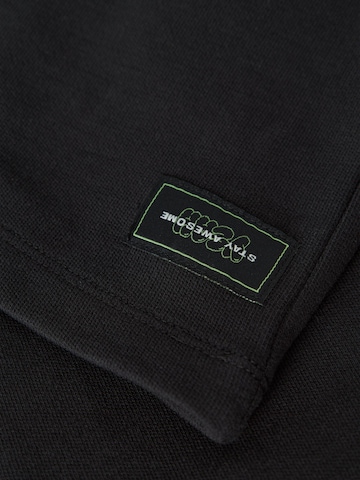 NAME IT - Sudadera con cremallera en negro