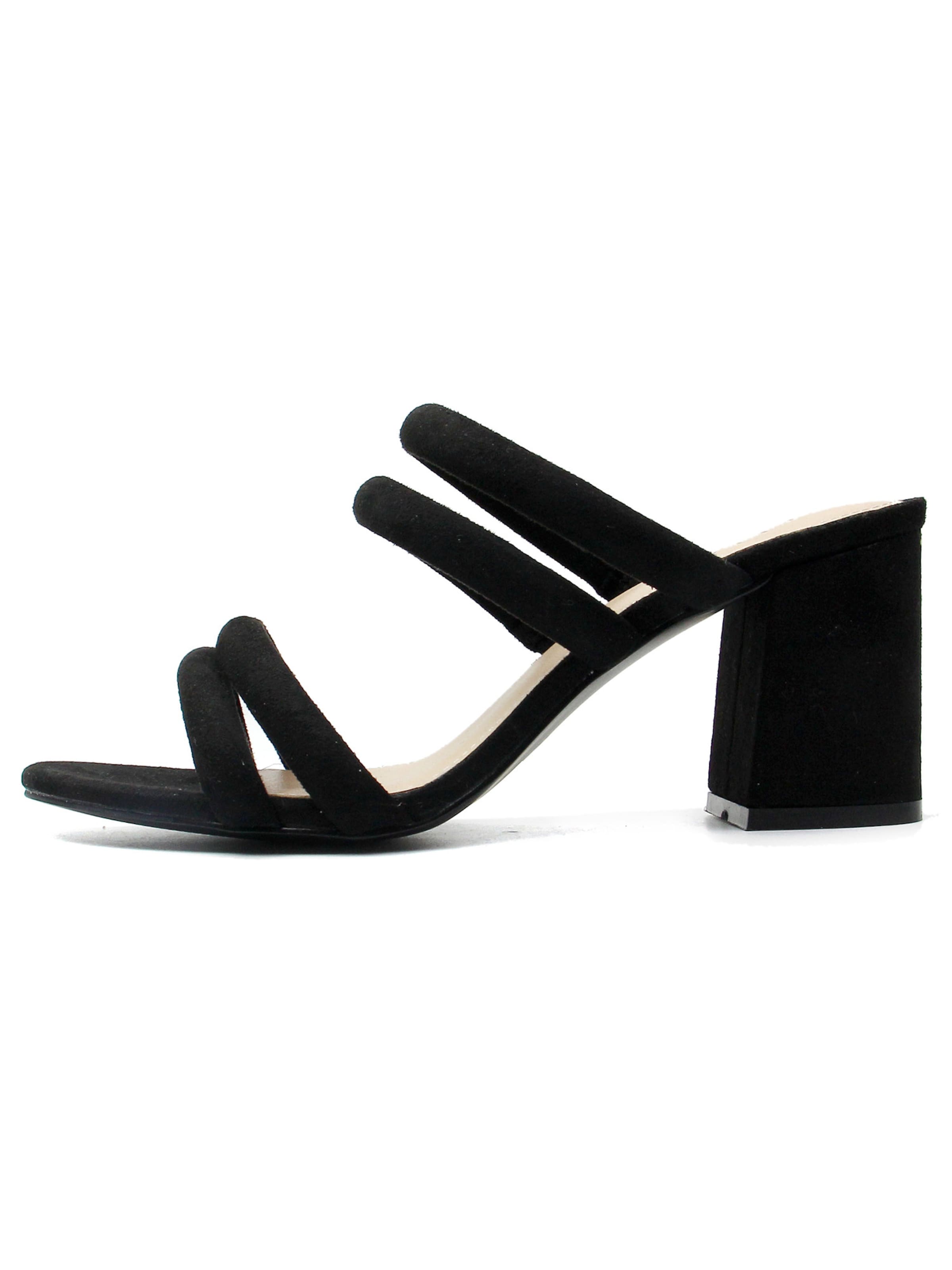 Celena Sandali 'Cristina' | črna barva, Prikaz izdelka