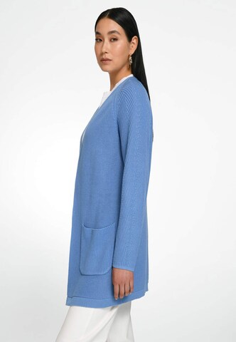 Peter Hahn Strickjacke in Blau