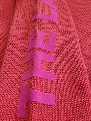 LIKS. Munich Sweater 'Strickpullover Baumwolle Leinen mit Flockprint - BrittaC' in Pink