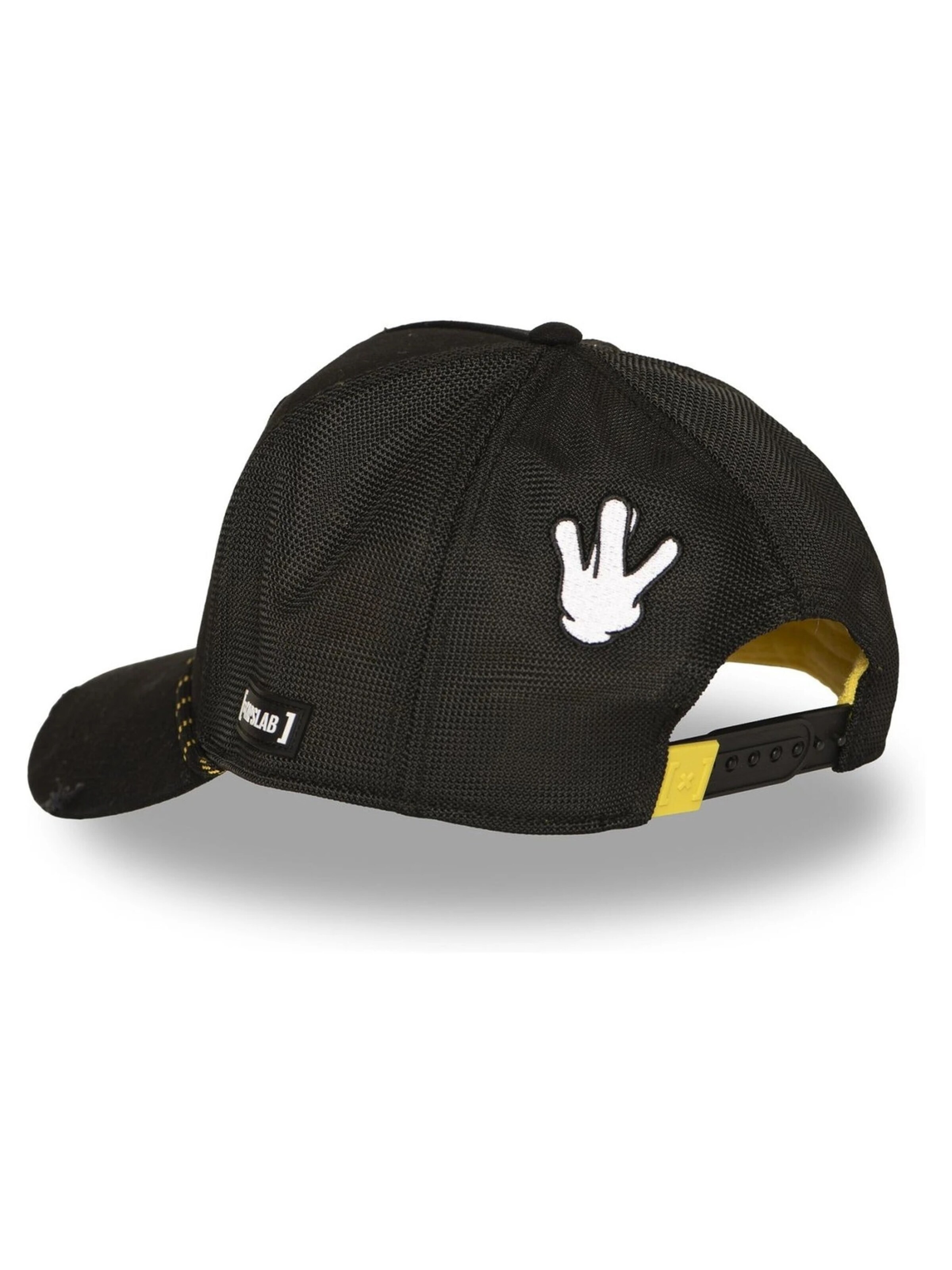 Capslab Czapka z daszkiem 'Gorra capslab negra hiphop doggy trucker cap' w kolorze czarny