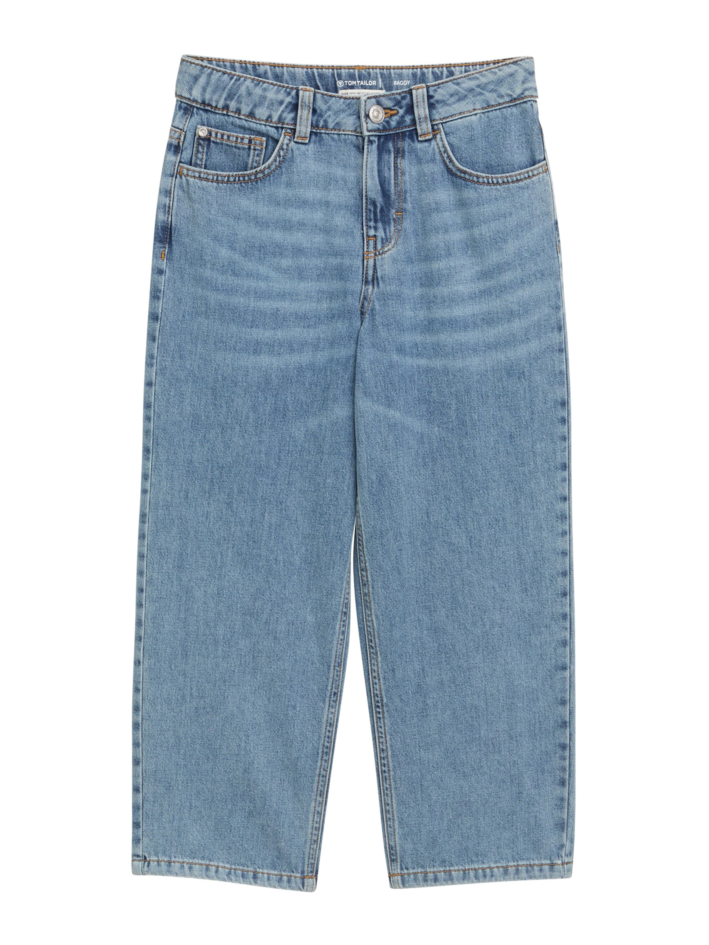 TOM TAILOR Baggy Farkut värissä sininen: etupuoli