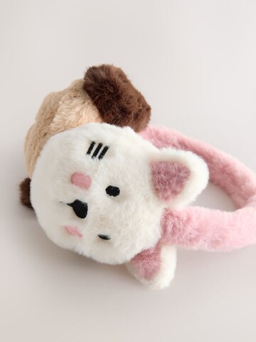 Next Ушанки в розово