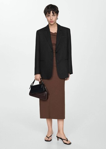 Blazer 'Mauro' MANGO en noir