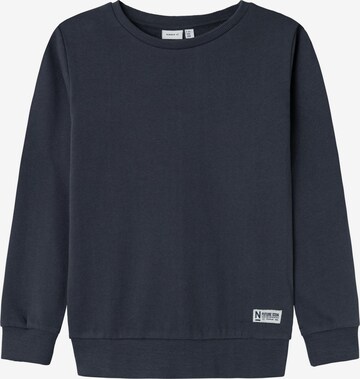 NAME IT Sweatshirt i blå: forside