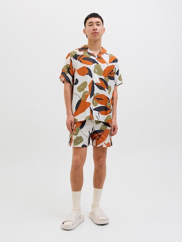 JACK & JONES - Ajuste confortable Camisa en blanco