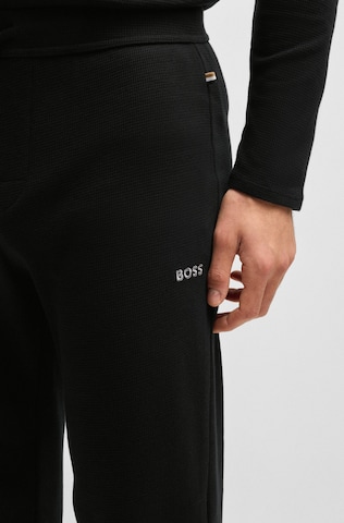 BOSS Pyjamahose in Schwarz