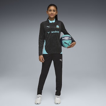 PUMA Sportief sweatshirt 'Olympique De Marseille' in Zwart