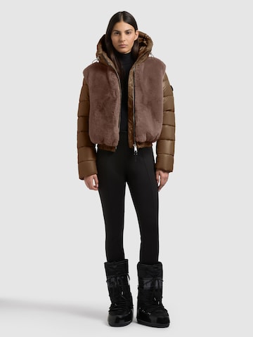 khujo Jacke 'Onika' in Bronze