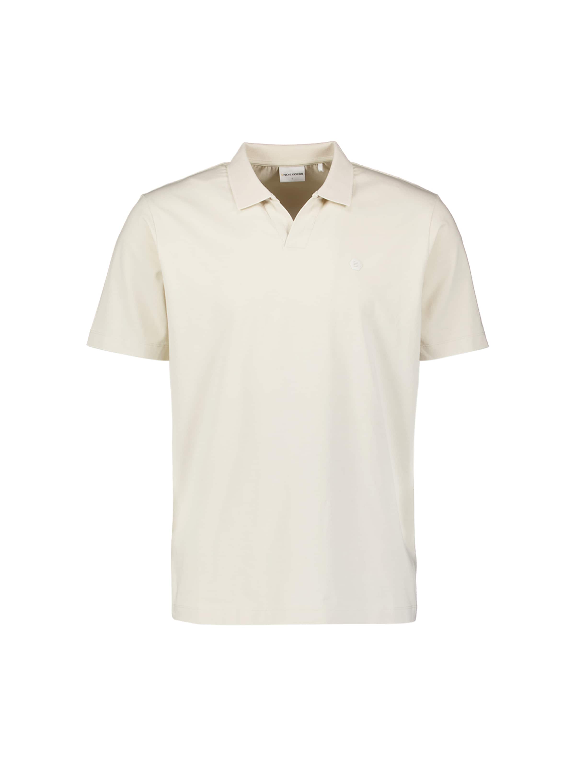 T-Shirt No Excess en beige : devant
