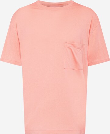 T-Shirt WEEKDAY en rose : devant