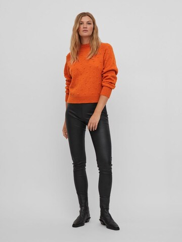 VILA Sweater 'Tuli' in Orange