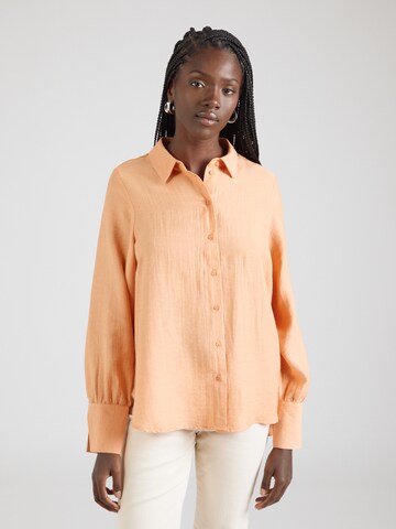 VERO MODA Blouse 'VMFLORA OLGA' in Orange: front