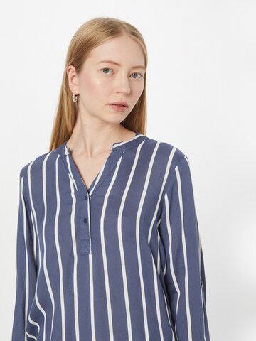 Kaffe Blouse 'Stridy' in Blauw