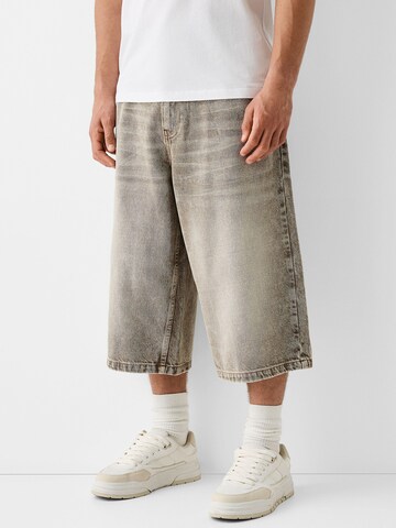 Bershka Loosefit Farmer - zöld: elől