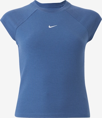 Nike Sportswear Тениска 'CHILL' в синьо: отпред