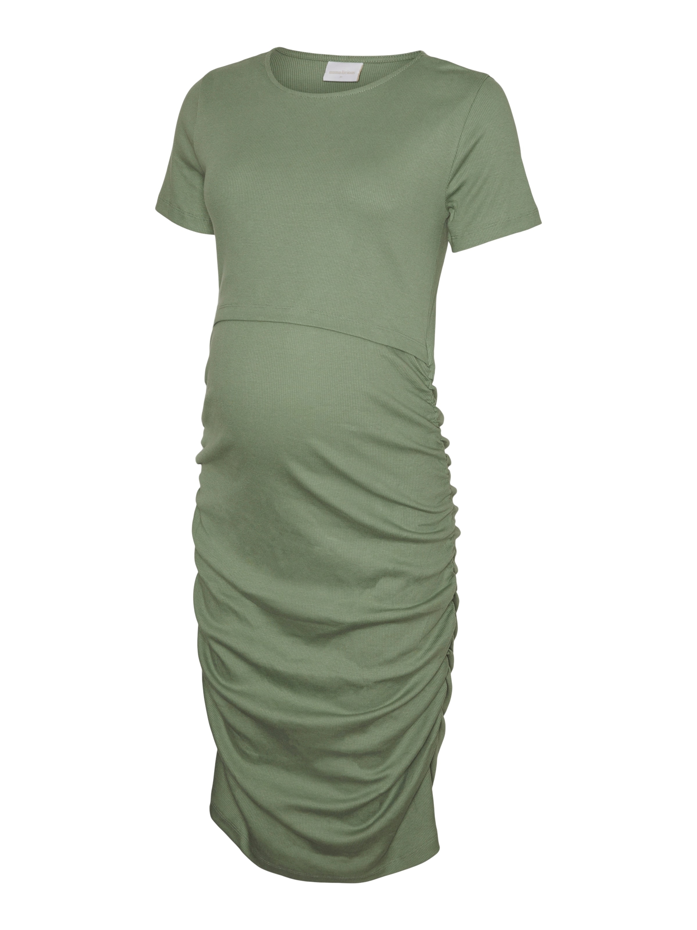 MAMALICIOUS Robe en vert clair, Vue avec produit